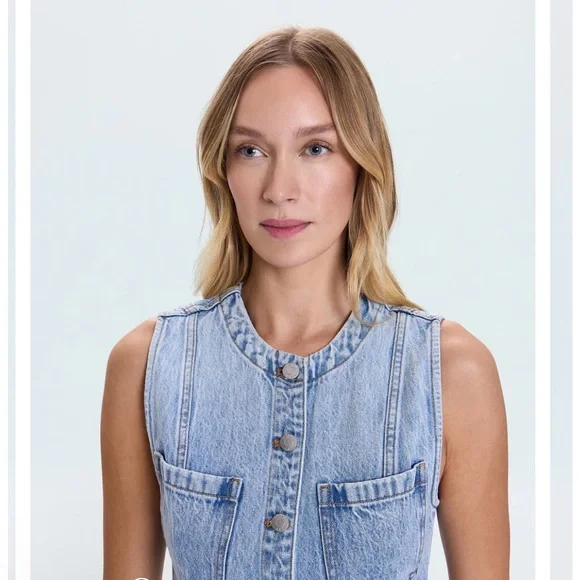 Pistola Gia Vest in Gaze - Picture 2 of 6